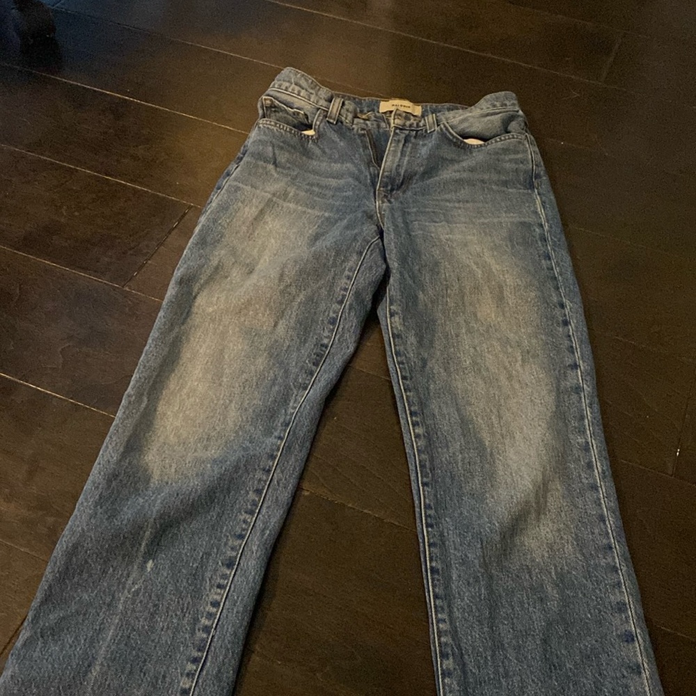 Straight leg baldwin jeans